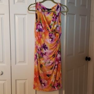 LAUREN Ralph Lauren tropical dress EUC